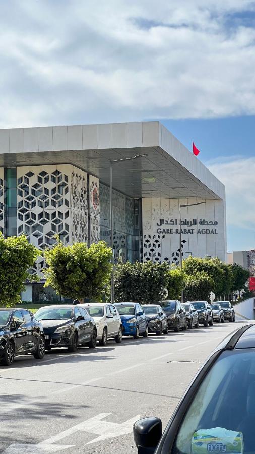 Suitouiss - Agdal 1 - Appartement A 2 Minutes De La Gare De Train Tgv الرباط المظهر الخارجي الصورة